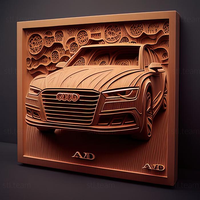 3D model Audi A8 (STL)